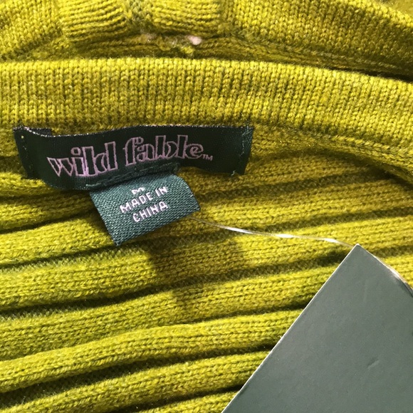 🆕Wild Fable Green Ribbed Crop Top Various Sizes | NWT - Picture 5 of 5